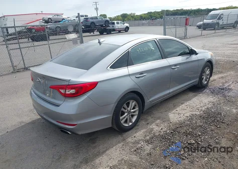 2016 Hyundai Sonata Se from USA, damaged, VIN 5NPE24AF3GH320727